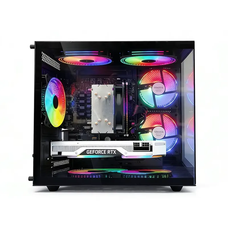Pc Gaming Prebuilt - Günstiger Komplett-Gaming-PC Maßgeschneidertes Computer-Set Ausrüstung Desktop-PCs