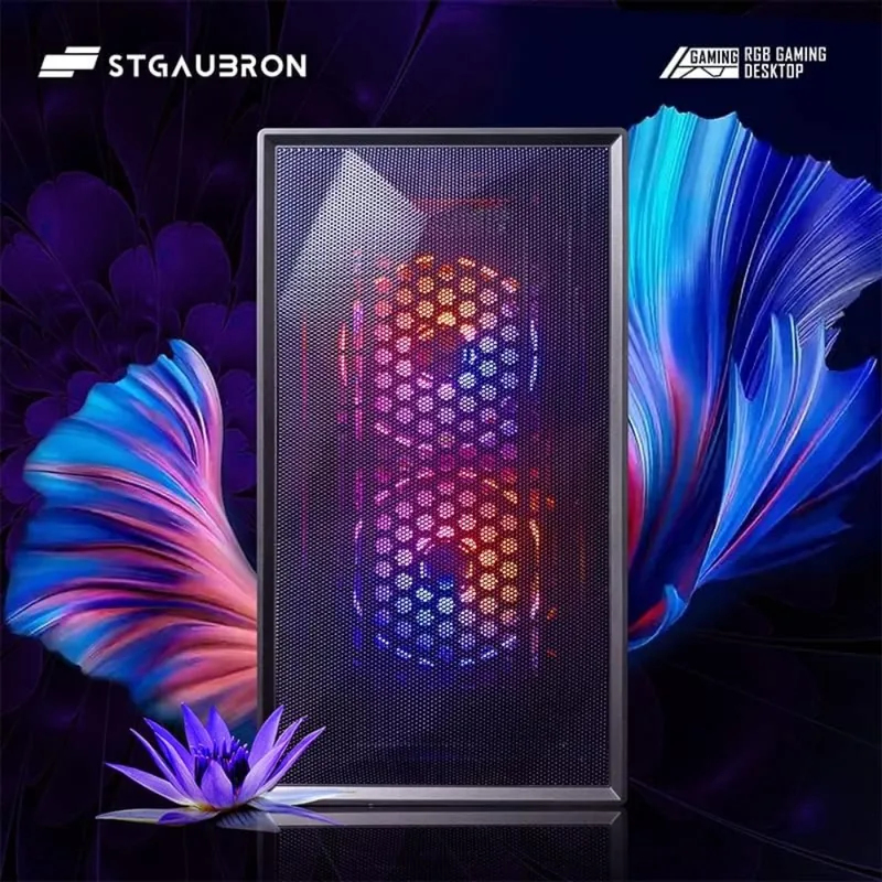 Pc Gaming Prebuilt - Vorgefertigter Gaming-PC Desktop, Radeon RX 550