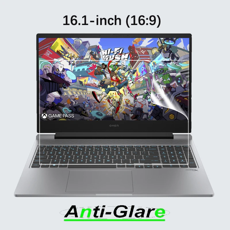 Pc Gaming Victus - 2X Anti-Blaulicht- und Blendschutz-Displayschutzfolie für HP