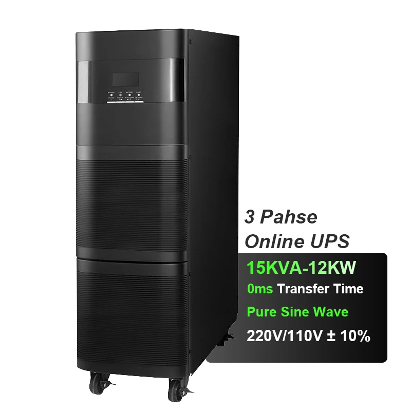 Pc Gaming Online Store - Hochfrequenz-Doppelwandler-Reine-Sinuswelle-Online-USV 10kVA 15kVA 20kVA für jedes