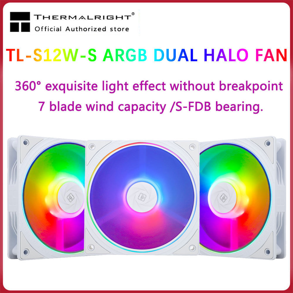 Argb Case Fan - Thermal right TL-S12-S 120mm Halo-Lüfter 5V