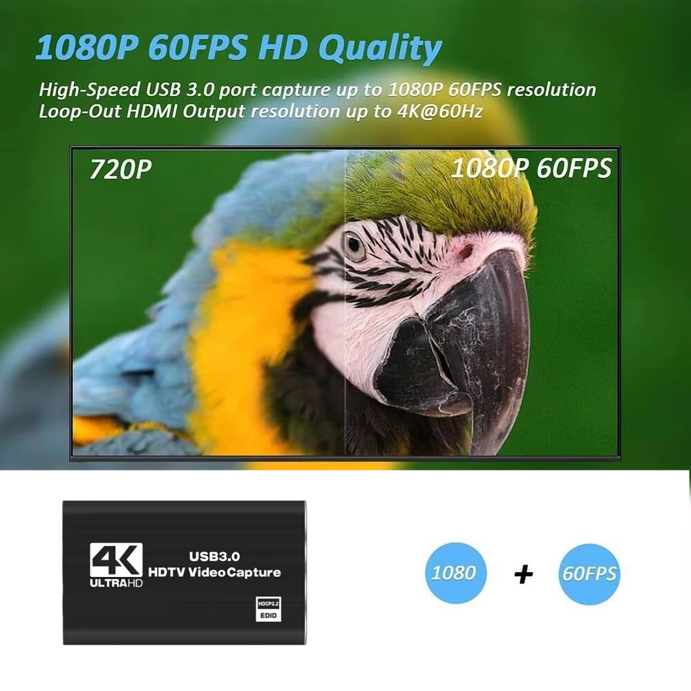 Roreta 4K USB 3.0 Videoaufnahm – Sound Card Usb Bewertung und Preis