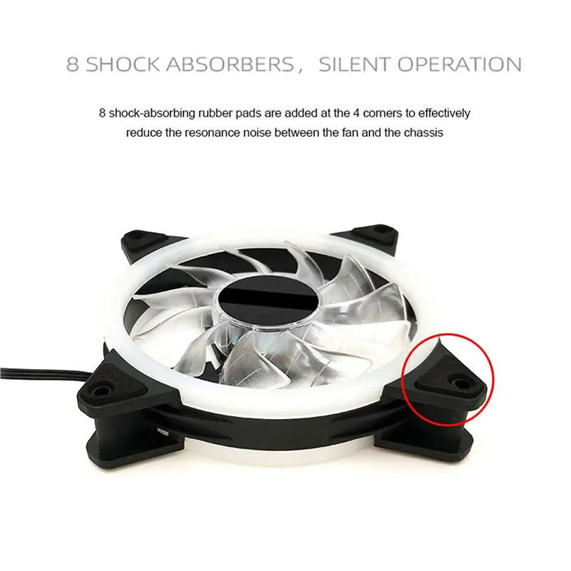 12 cm Aurora doppelseitig bele – Argb Case Fan Bewertung und Preis
