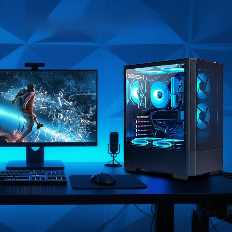 Desktop-PC - R7 5700X GeForce  – Pc Gaming Prebuilt Bewertung und Preis