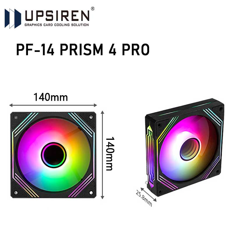 UPSIREN PF-14 PRISM 4PRO Compu – Argb Case Fan Bewertung und Preis